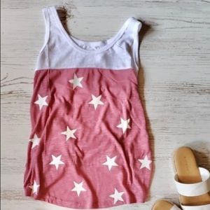 Star tank top, size medium NWOT